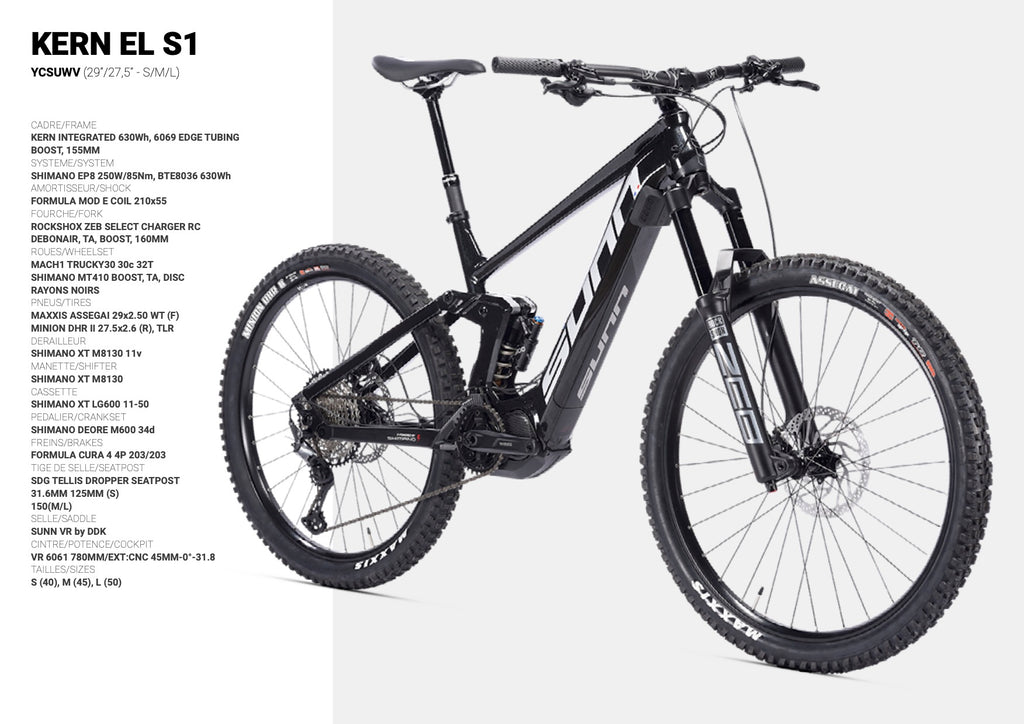 Vélo Vtt Sunn Kern S2 2018 Tox Finest Vtt Sunn Taille S Vtt Sunn