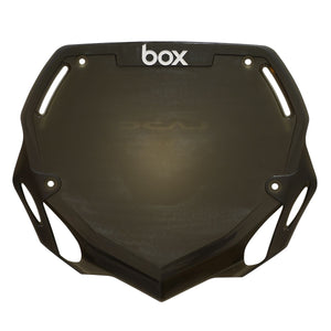 BOX two Number plate Translucide Black